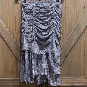 NWT Michael Kors silk skirt, Sz 4